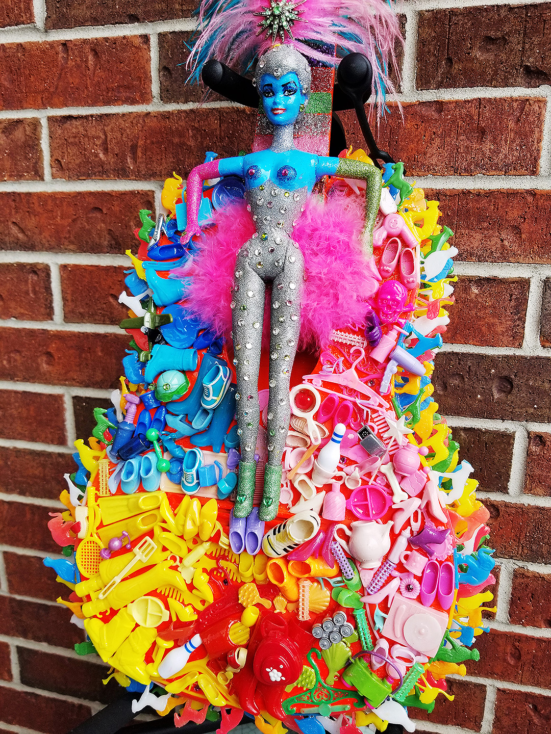 Rock Goddess Barbie Guitar by Deasa Turner