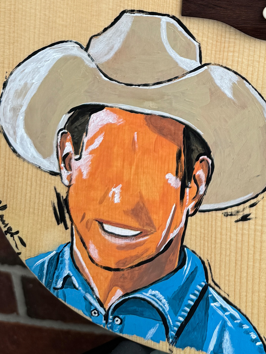 "Ron"<br>Martin X-Series Acoustic Guitar Signed by Dennis Quaid - Image 4